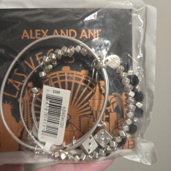 Alex and Ani Las Vegas Exclusive Dice Set Of 3 - Picture 2 of 3